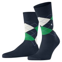 Burlington Herren Socken - Manchester, Rautenmuster, Bio-Baumwolle