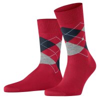 Burlington Herren Socken - Manchester, Rautenmuster, Bio-Baumwolle