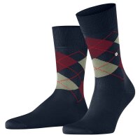Burlington Herren Socken - Manchester, Rautenmuster, Bio-Baumwolle