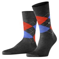 Burlington Herren Socken - Manchester, Rautenmuster, Bio-Baumwolle