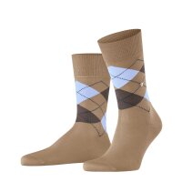 Burlington Herren Socken - Manchester, Rautenmuster, Bio-Baumwolle