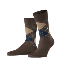 Burlington Herren Socken - Manchester, Rautenmuster, Bio-Baumwolle
