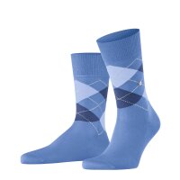 Burlington Herren Socken - Manchester, Rautenmuster, Bio-Baumwolle