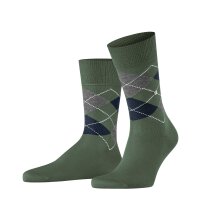 Burlington Herren Socken - Manchester, Rautenmuster, Bio-Baumwolle