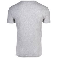 GANT Mens T-Shirt, 2 Pack - Crew Neck, Short Sleeve, Cotton Grey/White 2XL (XX-Large)