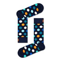 Happy Socks 4er Pack Unisex Socken - Geschenkbox, Classics, gemischte Farben Navy 36-40