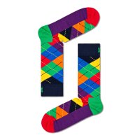 Happy Socks 4er Pack Unisex Socken - Geschenkbox, Classics, gemischte Farben Navy 41-46