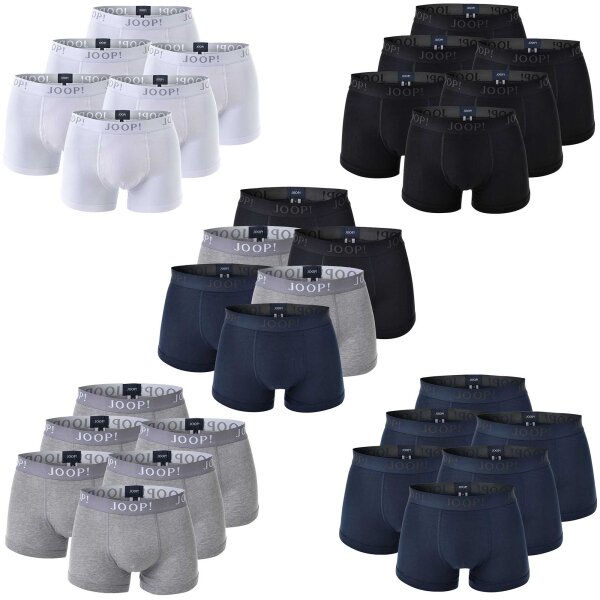 JOOP! Herren Boxer Shorts, 6er Pack - Fine Cotton Stretch, Vorteilspack, Logo