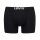 Levis Mens Solid Basic Boxer Brief Organic, Pack of 2, Boxer Shorts, Logo Waistband Black M (Medium)