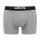 Levis Herren Boxershorts, 2er Pack - Solid Basic Boxer Brief Organic, Logobund Grau Melange 2XL