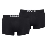 LEVIS Mens Solid Basic Trunk Organic, Pack of 2, Boxer...