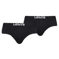 LEVI´S Herren Slips, 2er Pack - Solid Basic Brief...