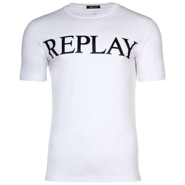 T-Shirt Herren mit € Logo-Print, aus 44,95 Baumwolle REPLAY