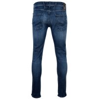 REPLAY Herren Jeans - Hyperflex ANBASS, Stretch Denim, Länge 32, Slim Fit Dunkelblau 29W/32L