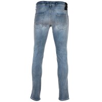 REPLAY Herren Jeans - Hyperflex ANBASS, Stretch Denim, Länge 32, Slim Fit Mittelblau 29W/32L