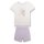 s.Oliver Girls Pajamas - Nightwear, Pajamas, Cotton, Round Neck, Ice, short, solid color