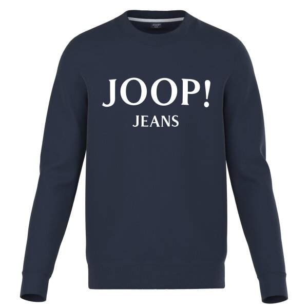 JOOP! JEANS Herren Sweatshirt - JJJ-25Alfred, Sweater, Rundhals, Logo, Baumwolle Blau XL