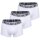 BIKKEMBERGS Herren Boxershorts, 3er Pack - TRI-PACK TRUNKS, Stretch Cotton, Logobund