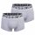 BIKKEMBERGS Herren Boxershorts, 2er Pack - BI-PACK TRUNKS, Stretch Cotton, Logobund
