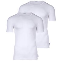 BIKKEMBERGS Herren T-Shirt, 2er Pack - BI-PACK T-SHIRT, Unterhemd, Rundhals, Cotton Stretch