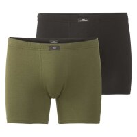 GÖTZBURG Herren Boxershorts, 2er Pack - Cyclists, Unterwäsche, Unterhosen, Baumwolle, Logo, einfarbig