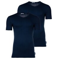 BIKKEMBERGS Mens T-Shirt, 2-Pack - BI-PACK T-SHIRT, Undershirt, V-Neck, Cotton Stretch