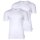 BIKKEMBERGS Herren T-Shirt, 2er Pack - BI-PACK T-SHIRT, Unterhemd, V-Ausschnitt, Cotton Stretch