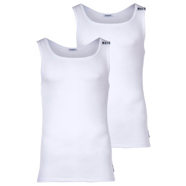 BIKKEMBERGS Herren Tank Top, 2er Pack - BI-PACK TANK TOP, Unterhemd, Cotton Stretch