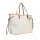JOOP! Ladies Handbag - Cortina 1.0 Lara Shopper xlho, Cornflower, Pendant, Logo, patterned White/Brown