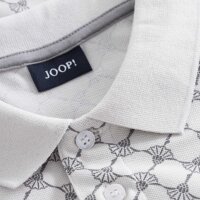 JOOP! mens polo shirt - JJ-42Paigam, Pique, Cotton Stretch, Cornflower Print Offwhite S (Small)