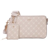 JOOP! Ladies Handbag - Cortina 1.0 Jasmina Shoulderbag shz, Cornflower, Zipper, Logo, patterned