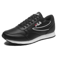 FILA Herren Sneaker - Orbit Low, Retro Laufschuh, Turnschuh, Low-Cut, Kunstleder Schwarz/Weiß EUR 41