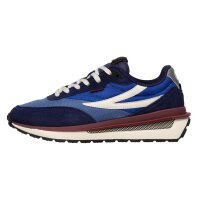 FILA Herren Sneaker - REGGIO Low, Laufschuh, Turnschuh, Low-Cut, Echtleder/Textil Blau EUR 41