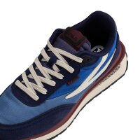 FILA Herren Sneaker - REGGIO Low, Laufschuh, Turnschuh, Low-Cut, Echtleder/Textil Blau EUR 41