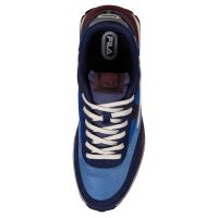 FILA Mens Sneaker - REGGIO Low, Running Shoe, Sneaker, Low-Cut, Genuine Leather/Textile Blue EUR 41 (UK 7)