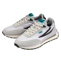 FILA Mens Sneaker - REGGIO Low, Running Shoe, Sneaker, Low-Cut, Genuine Leather/Textile Grey EUR 41 (UK 7)