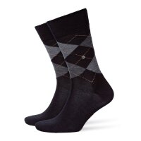 Burlington Mens Socks EDINBURGH - Diamonds, Argyle, Clip, One Size, 40-46