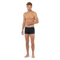 HOM Herren Boxer Briefs, 3er Pack - Tonal Pack #2, Shorts, Unterhose Schwarz/Blau/Grau S