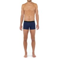 HOM Mens Boxer Briefs, 3-pack - Tonal Pack #2, Shorts, Underpants Black/Blue/Grey XXL (XX-Large)