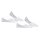 Burlington Herren Füßlinge, 2er Pack - Everyday IN, Anti-Slip Heel, einfarbig Weiß 41-42