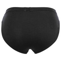 HOM Mens Comfort Micro Brief - Tencel soft, briefs, underwear, solid color Black S (Small)