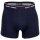 Happy Shorts Herren Boxer Shorts, 3er Pack - Retro Jersey, Logobund Red Heart S