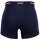 Happy Shorts Herren Boxer Shorts, 3er Pack - Retro Jersey, Logobund Red Heart S