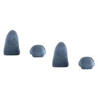 Burlington Damen Füßlinge, 2er Pack - Everyday IN, Anti-Slip Heel, einfarbig Blau 39-40