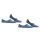 Burlington Damen Füßlinge, 2er Pack - Everyday IN, Anti-Slip Heel, einfarbig Blau 39-40