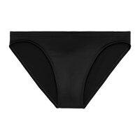 HOM Mens Swim Briefs - Sea Life, Swim Micro Briefs, Swim Trunks, solid colour Black S (Small)