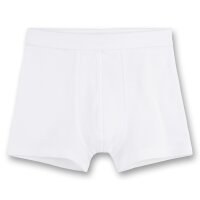 Sanetta Jungen Shorts 3er Pack - Pant, Unterhose, Organic Cotton, 104-176, einfarbig Weiß 116