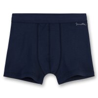 Sanetta Boys Short - Pant, Underpants, Organic Cotton, 104-176, unicolor Dark blue 152 (10-11 Years)