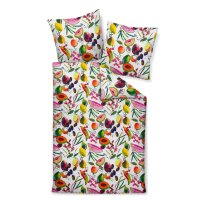 Janine Bed Linen 2 pcs. - MODERN ART S, maco satin, cotton mercerized, allover print