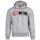 DIESEL Herren Kapuzenpullover - S-GINN HOOD-DIV, Hoodie, Logo Print Grau S
